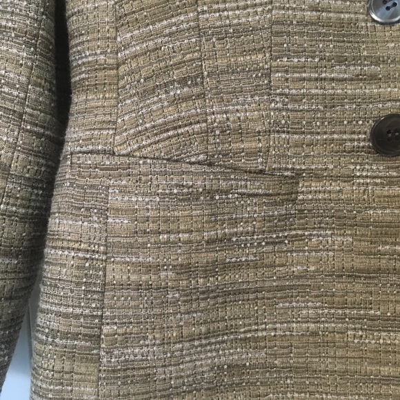 Lafayette 148 New York gray tweed blazer size 2 - Picture 3 of 4